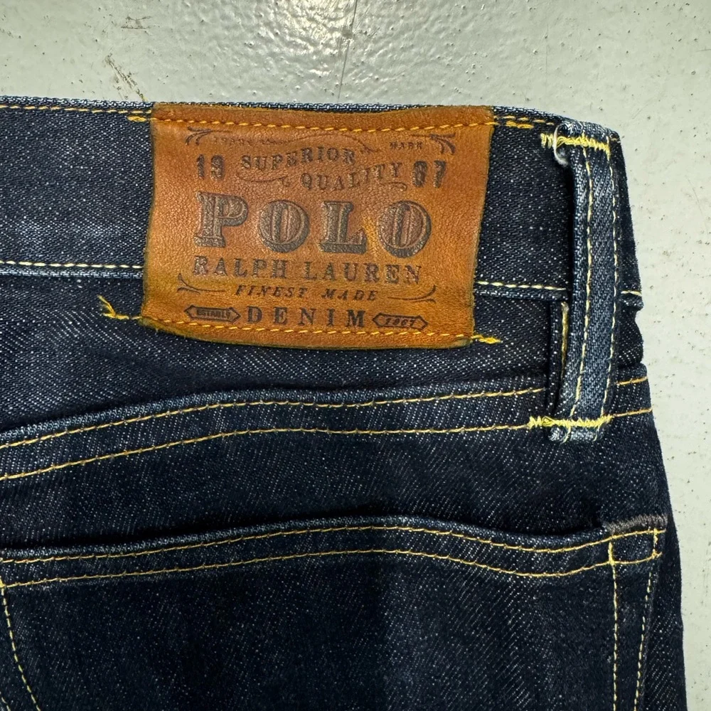 Polo by Ralph Lauren Dark Blue Denim Jeans - Picture 1 of 3